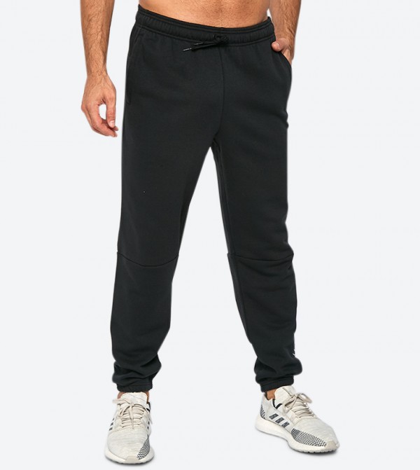 track pants with elastic bottom