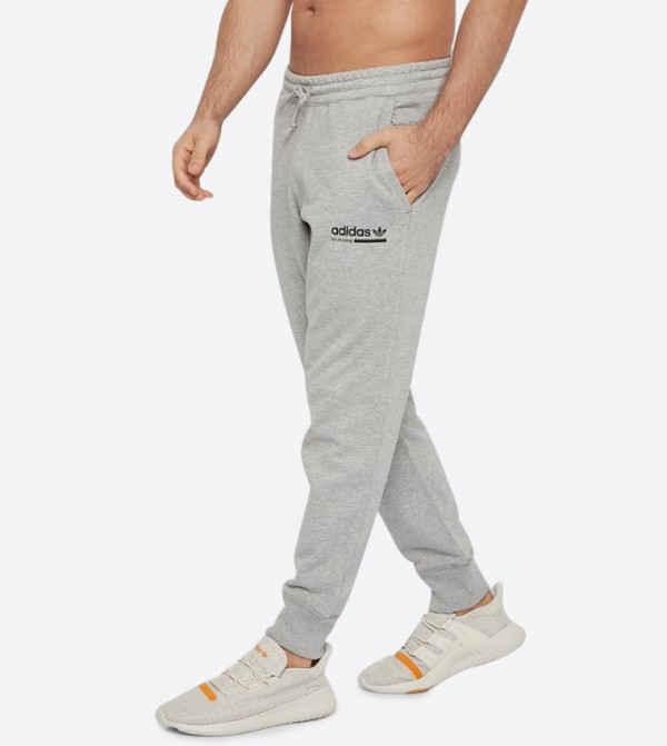 grey drawstring joggers