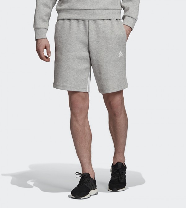 adidas button shorts