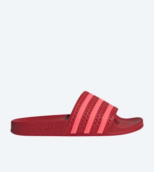 adidas red sliders
