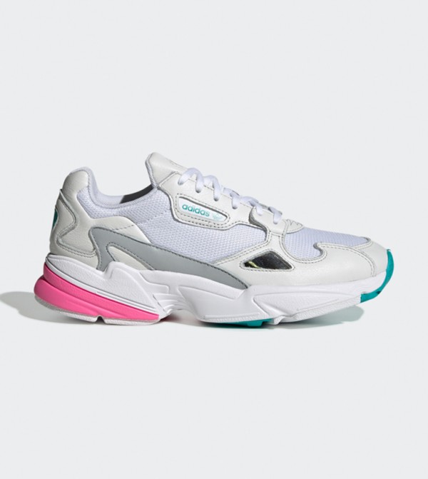 adidas pink and silver shoes
