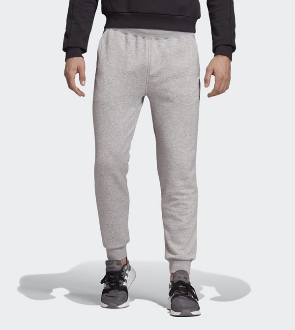 adidas track pants gray