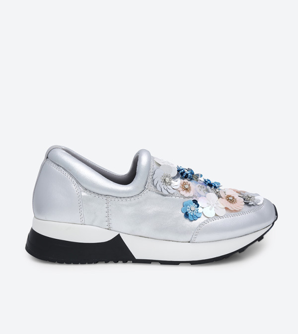 dune embellished trainers