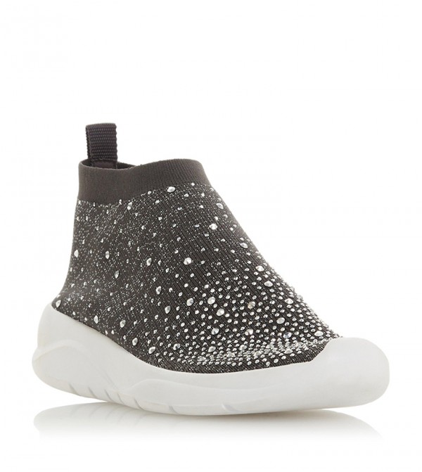 embellished sock trainers