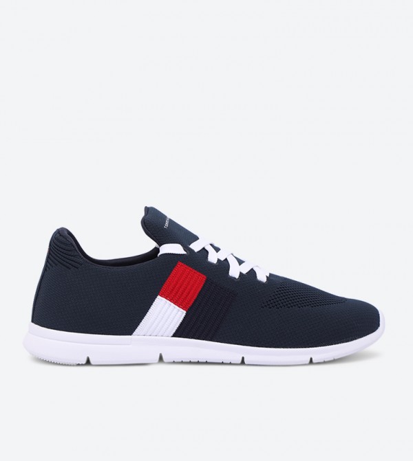 tommy hilfiger knitted flag light sneaker