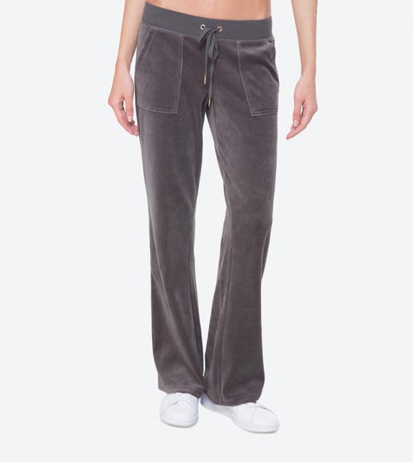 juicy couture del rey velour pants