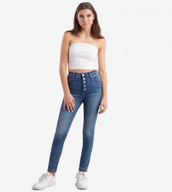 button fly jeggings