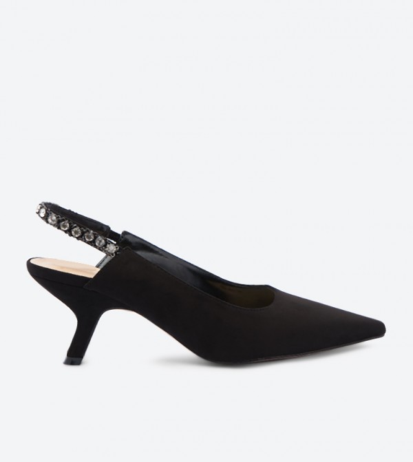 slingback pointed toe shoes