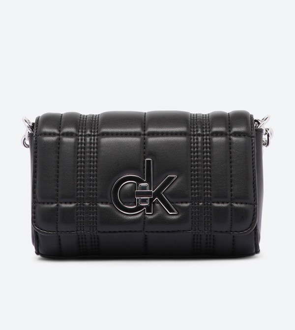 calvin klein quilted crossbody bag