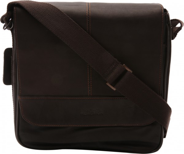 kenneth cole colombian leather messenger bag