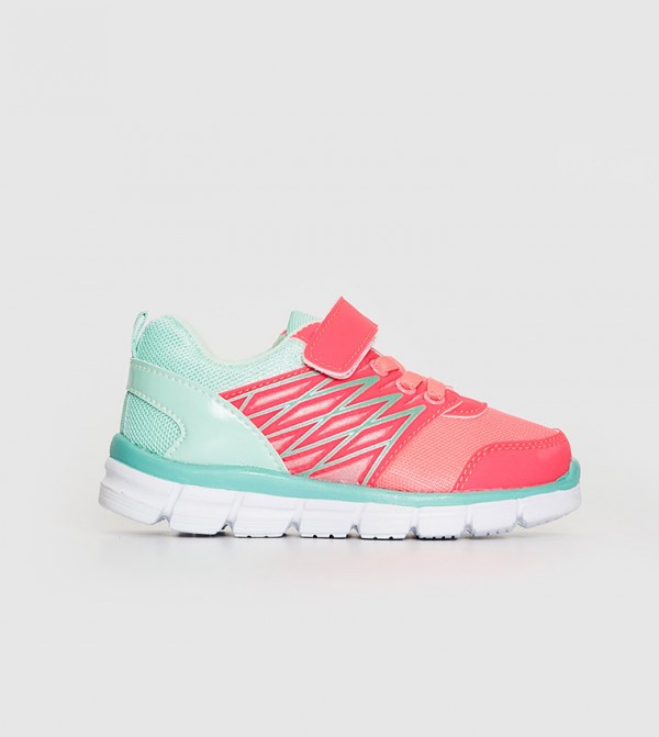 neon pink gym shoes
