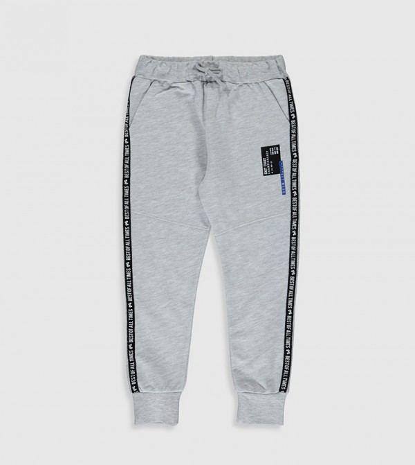 plain grey sweatpants