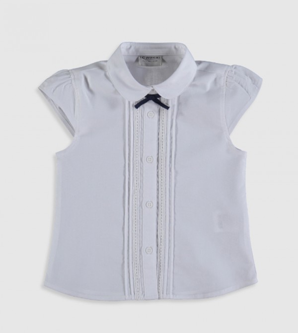 white plain shirt for girl