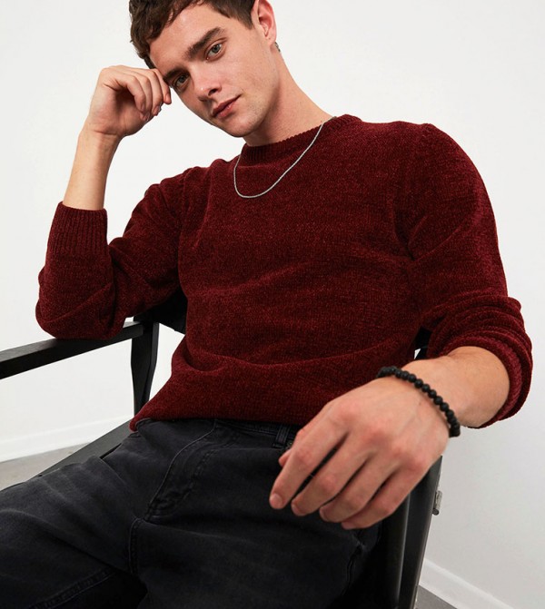 knitwear red