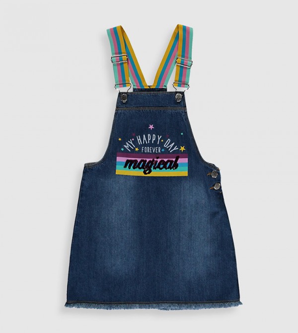 girls jean dress