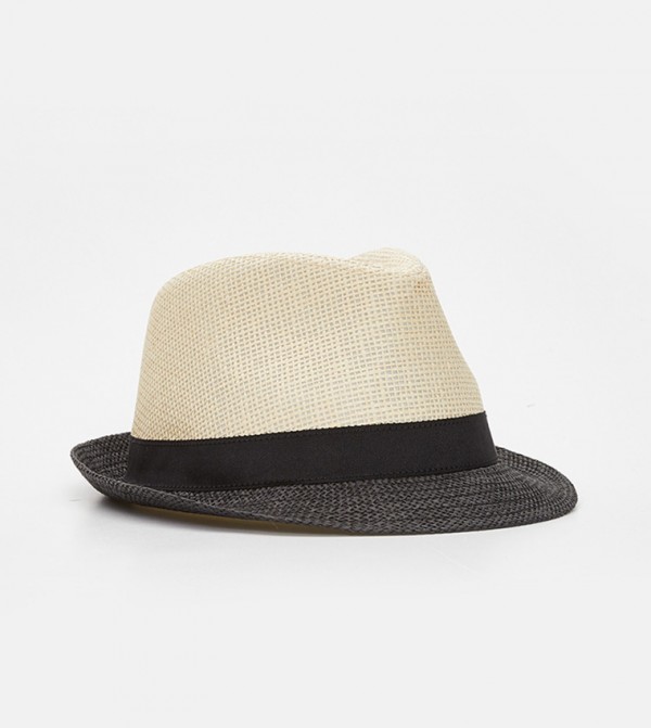 plain beige hat