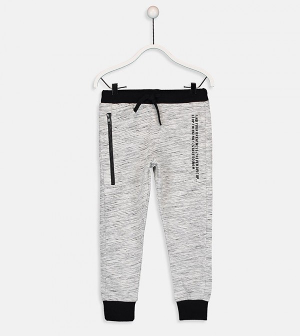 plain grey sweatpants