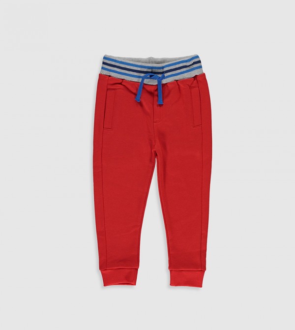 plain red sweatpants