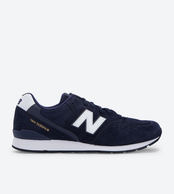 Ejecutante País de origen Capataz New Balance 966 RevLite Lace-Up Sneakers - Navy