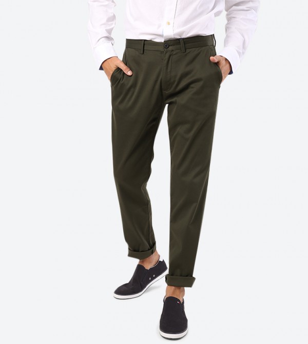 stretchable chinos