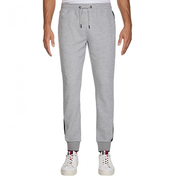 grey tommy hilfiger tracksuit bottoms