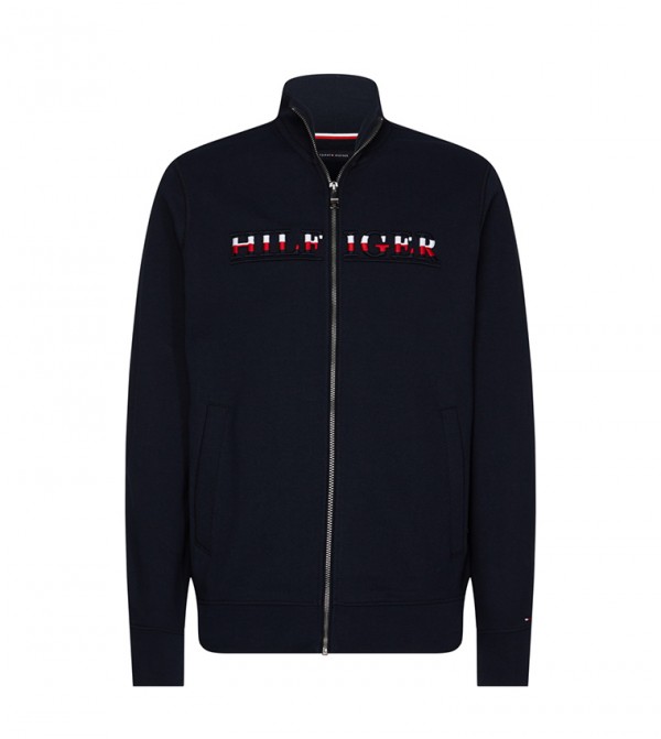 tommy hilfiger pure cotton logo hoodie