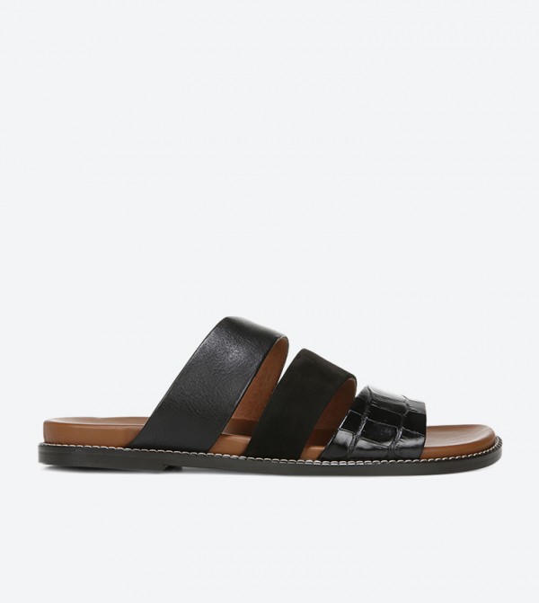 slides with straps on the back