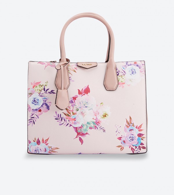 nine west floral luggage