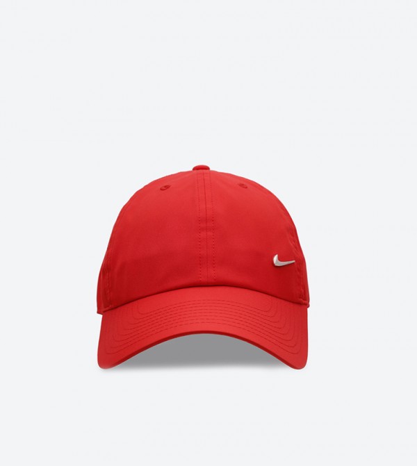 nike swoosh cap red