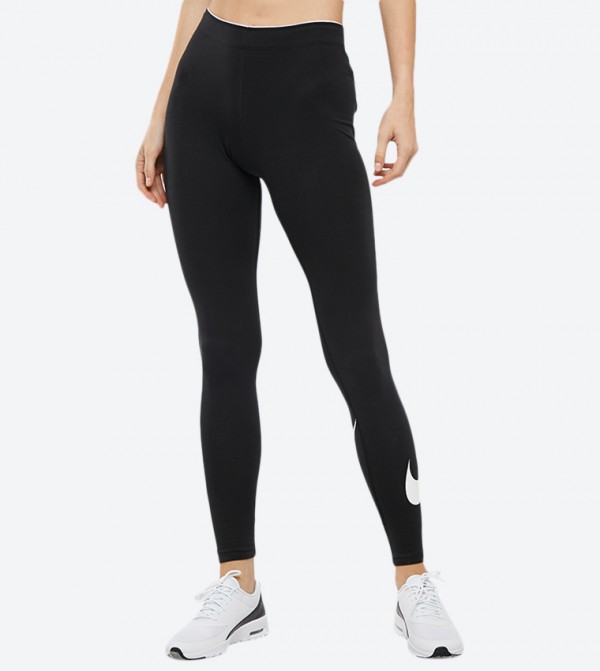 nike leggings with elastic waistband