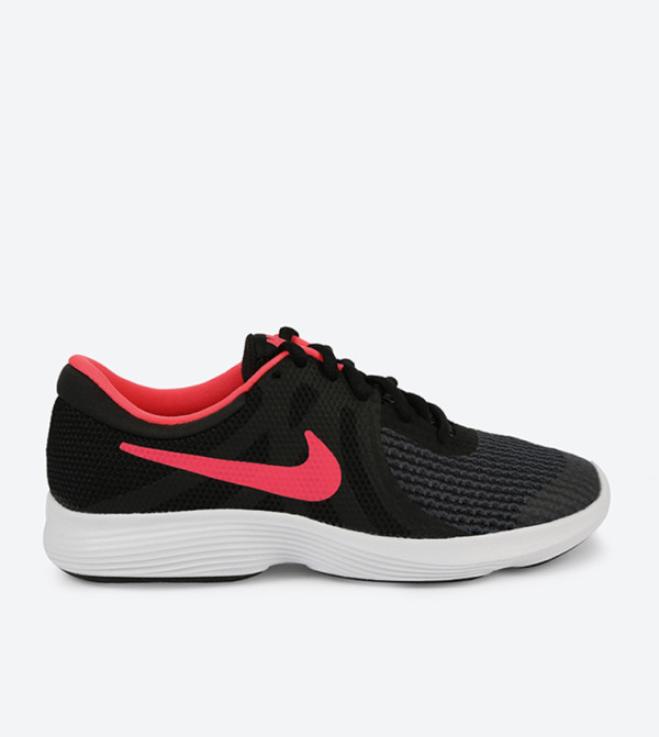 nike revolution 4 gs black