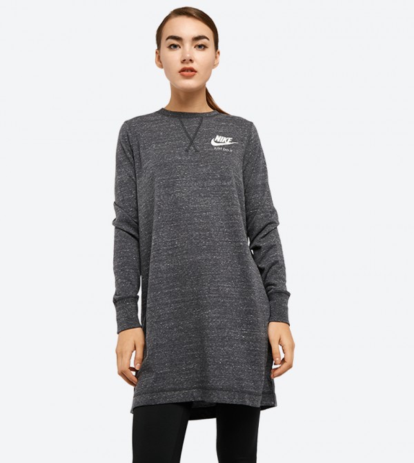 nike gym vintage long sleeve dress