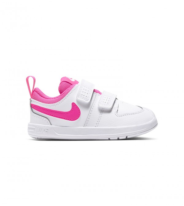 pink nike velcro shoes