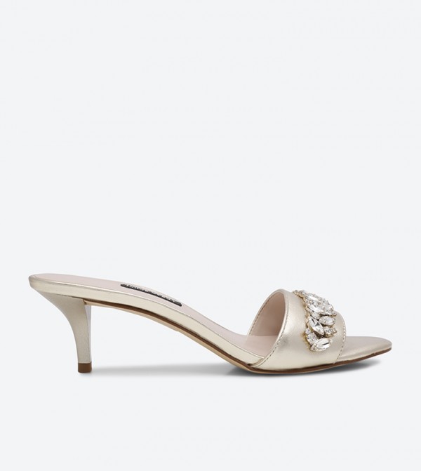 nine west kitten heel sandals