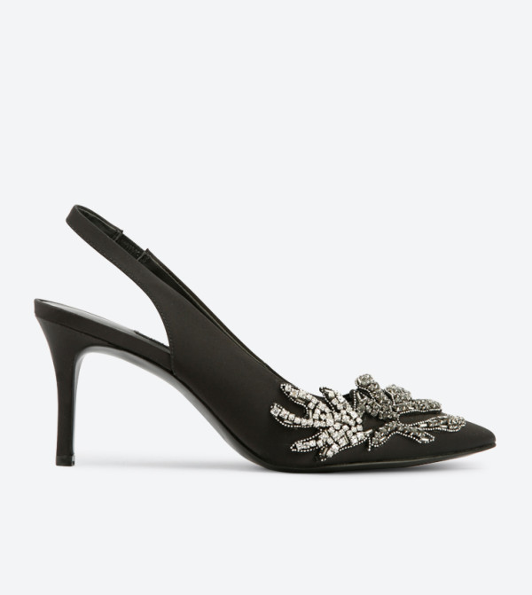 mathias embellished slingback pumps