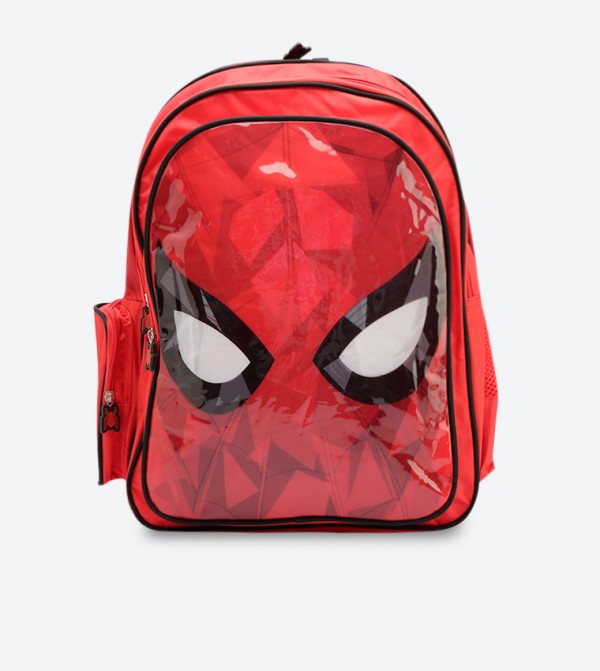 spiderman face backpack