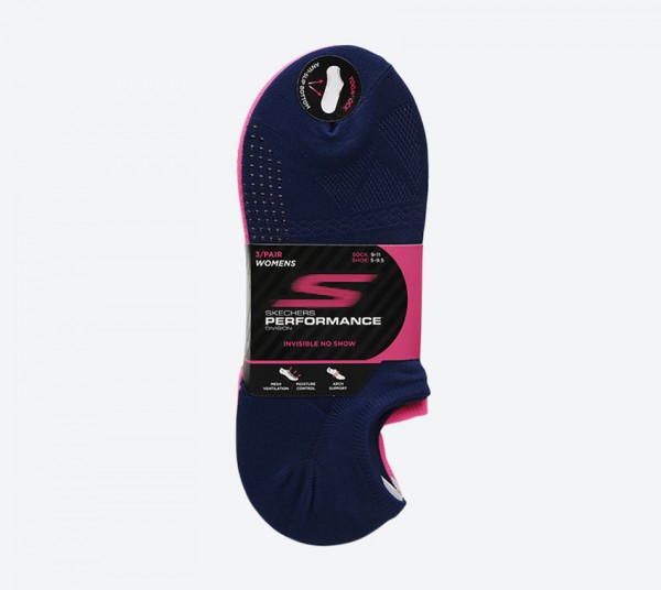 skechers 3 pack sport microfiber no show socks