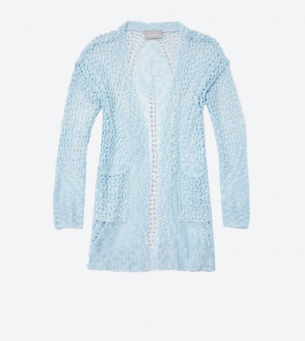 long knit duster cardigan