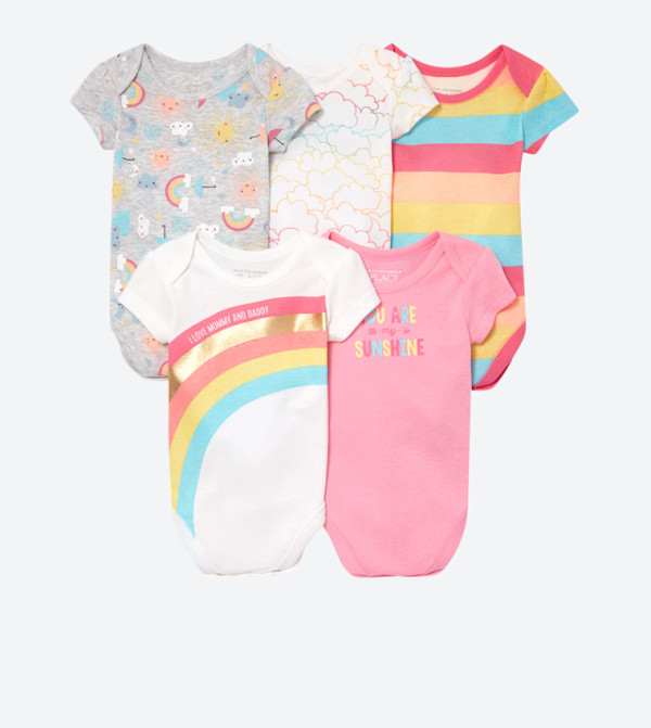 rainbow baby suit