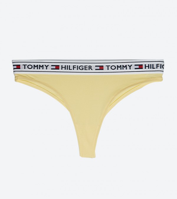 tommy hilfiger bikini yellow