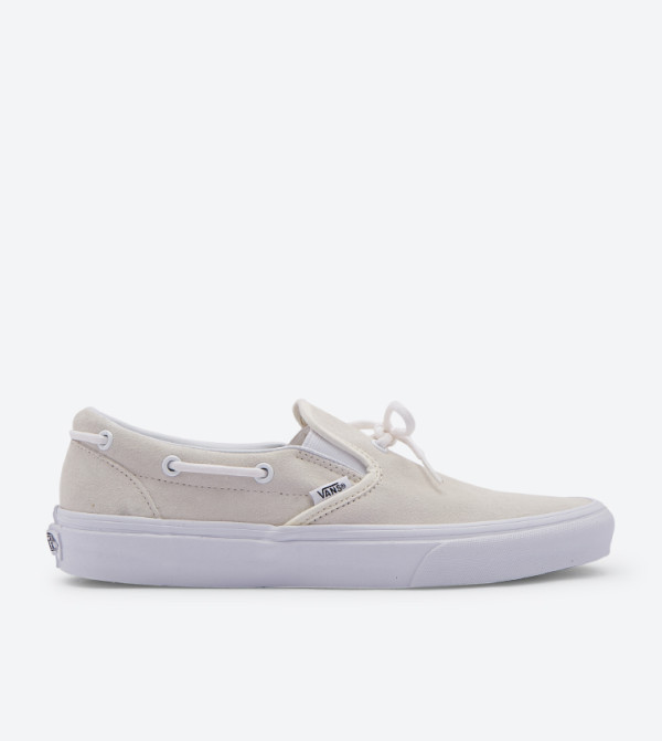 vans slip ons off white