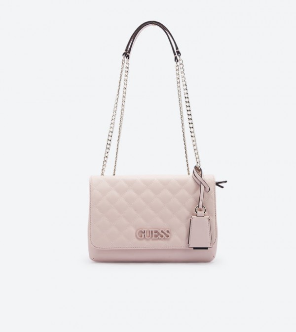 guess elliana quilted convertible crossbody