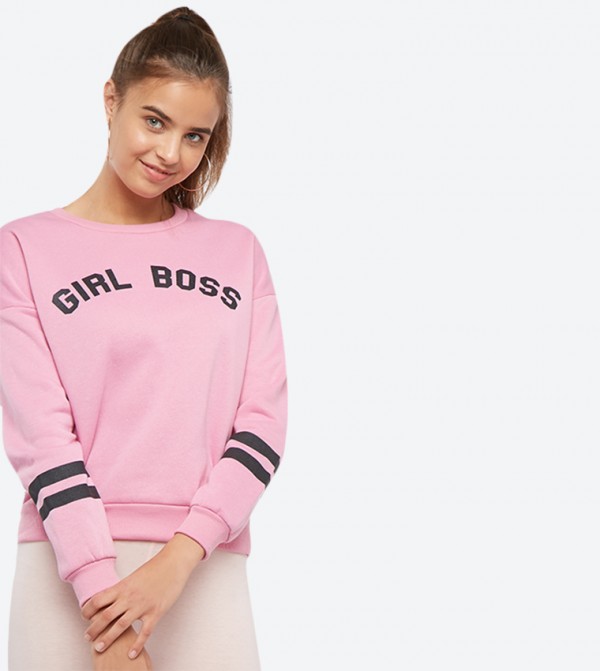girl boss sweatshirt