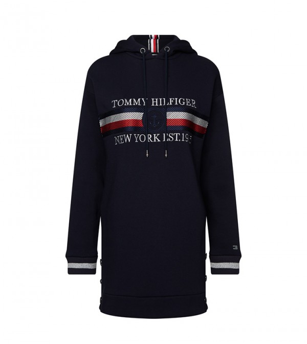 tommy hilfiger icon hoodie dress