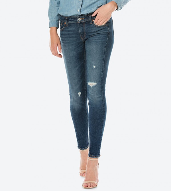 levi's 711 skinny altered