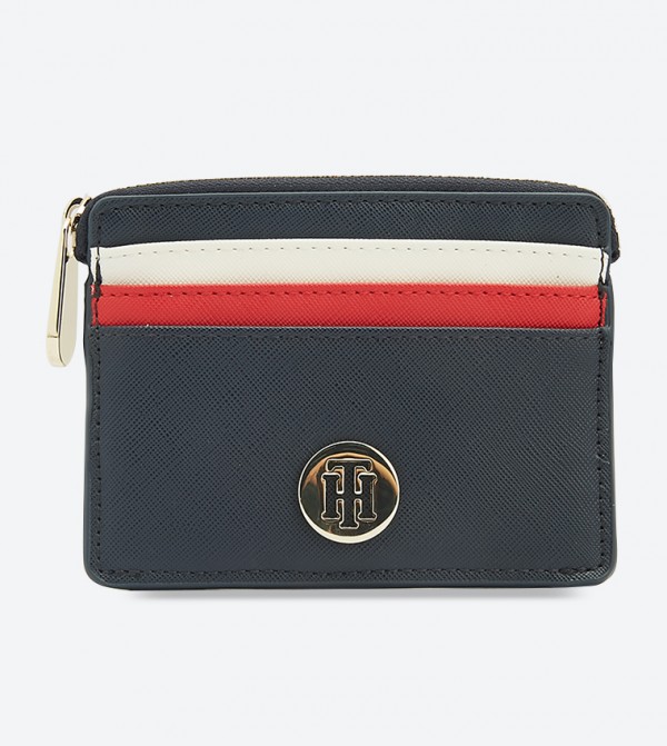 tommy hilfiger honey zip card holder