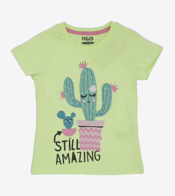 girls lime green shirt