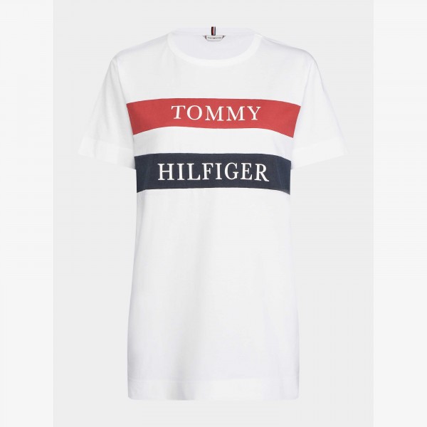tommy hilfiger longline t shirt