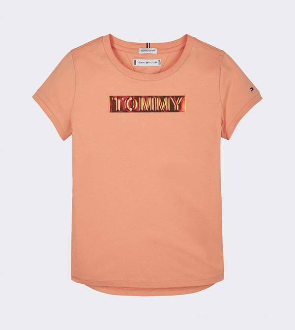 tommy hilfiger centre flag t shirt