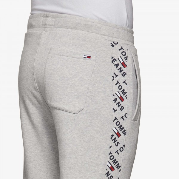 Buy Grey Logo Relaxed Fit Joggers for Men Tommy Hilfiger® UAE